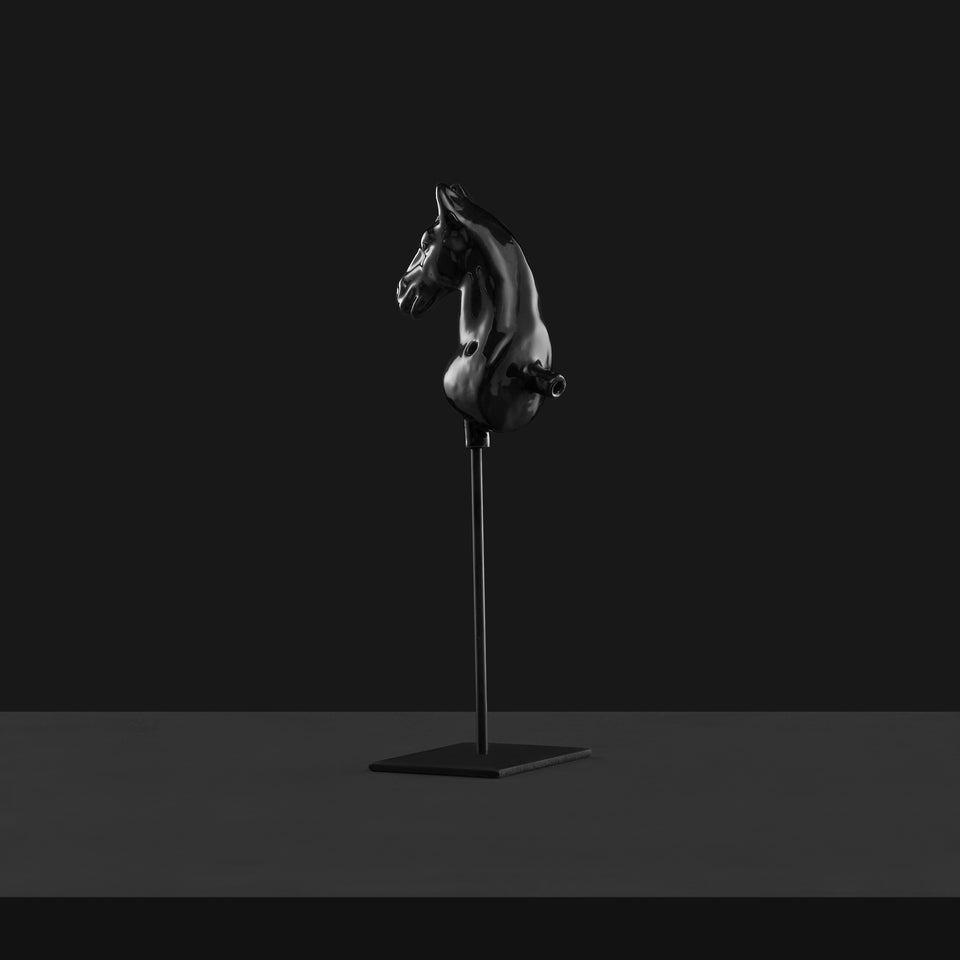 Caballo Cerámica Con Base - Casa-Armida-Store