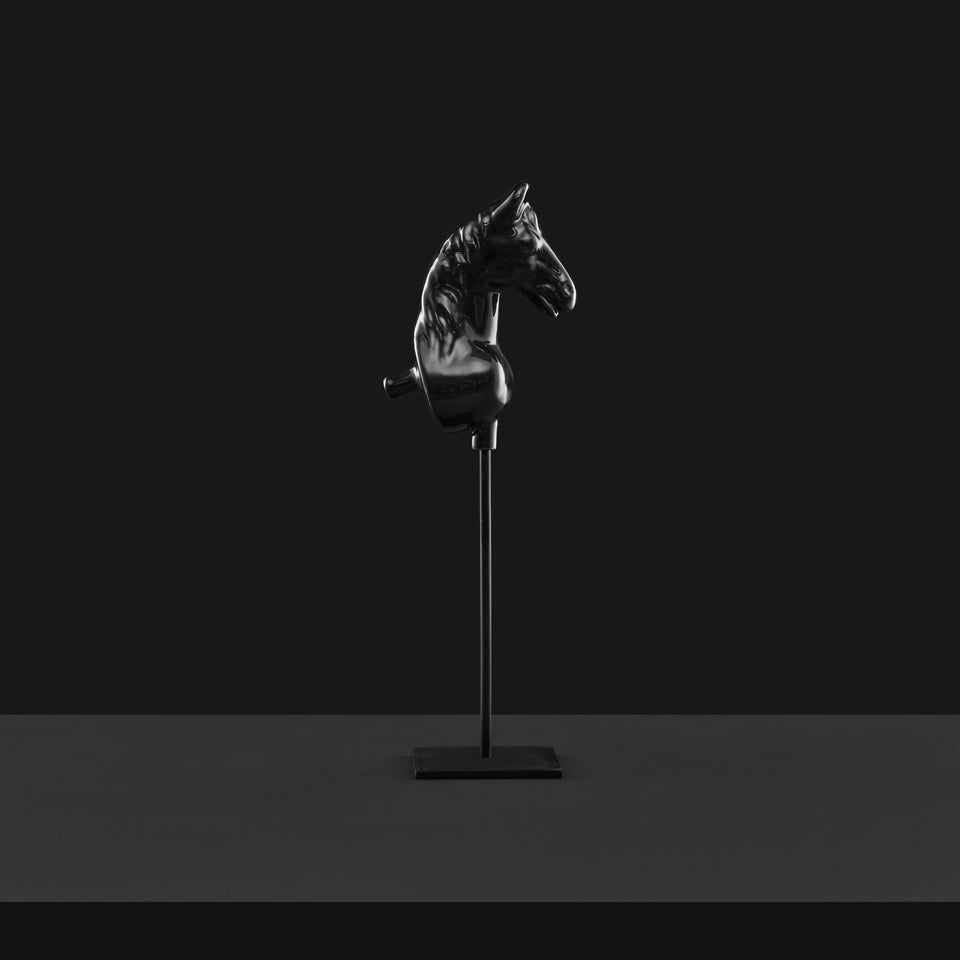 Caballo Cerámica Con Base - Casa-Armida-Store
