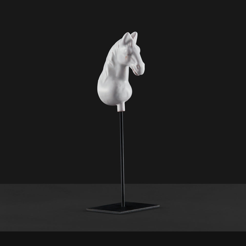 Caballo Cerámica Con Base - Casa-Armida-Store