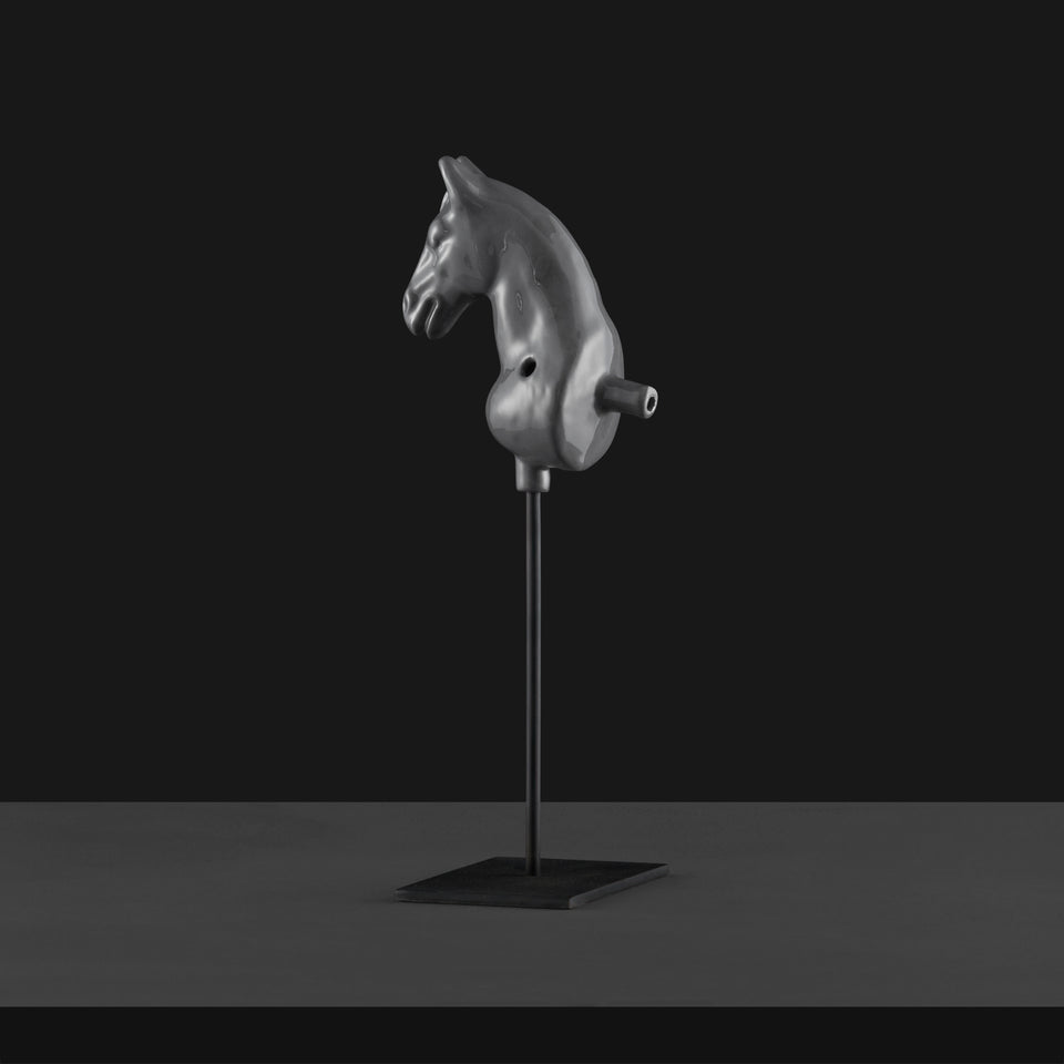 Caballo Cerámica Con Base - Casa-Armida-Store