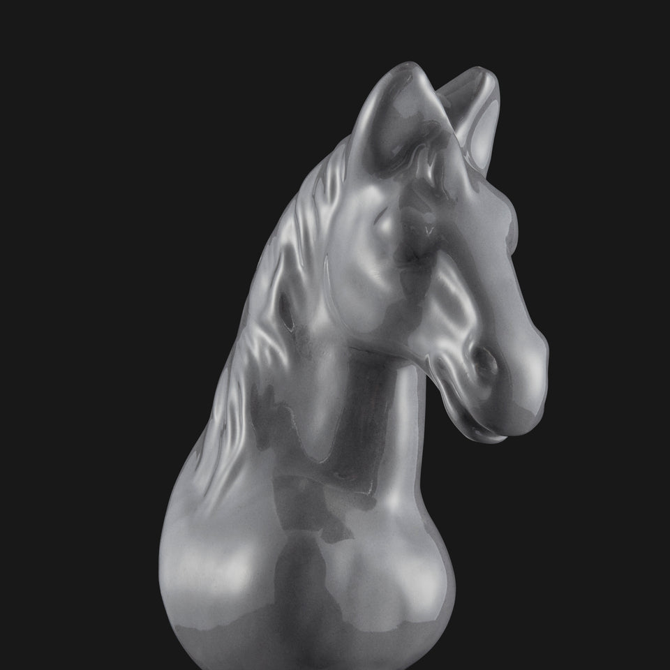 Caballo Cerámica Con Base - Casa-Armida-Store