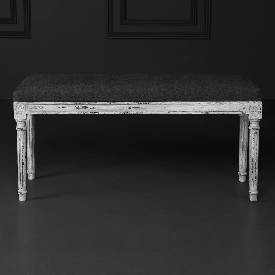 Banca Silvanuz en acabado Gris Guerrero