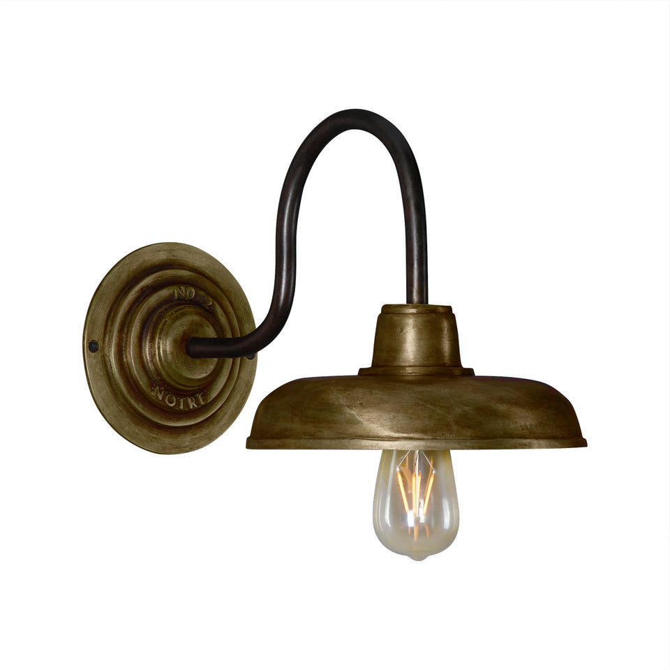 Lampara de Muro Notre Aluminio 1 Luz