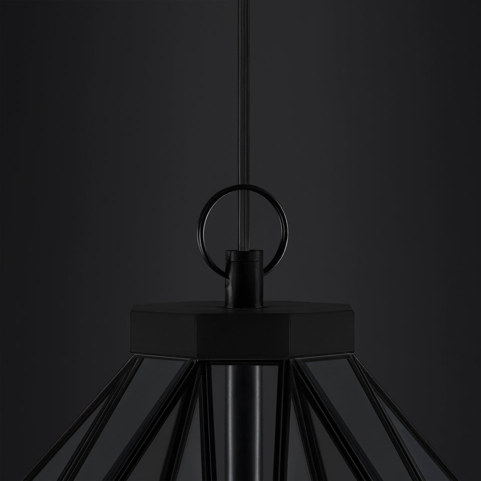 Lámpara Colgante Antonio Grande en Vidrio Claro