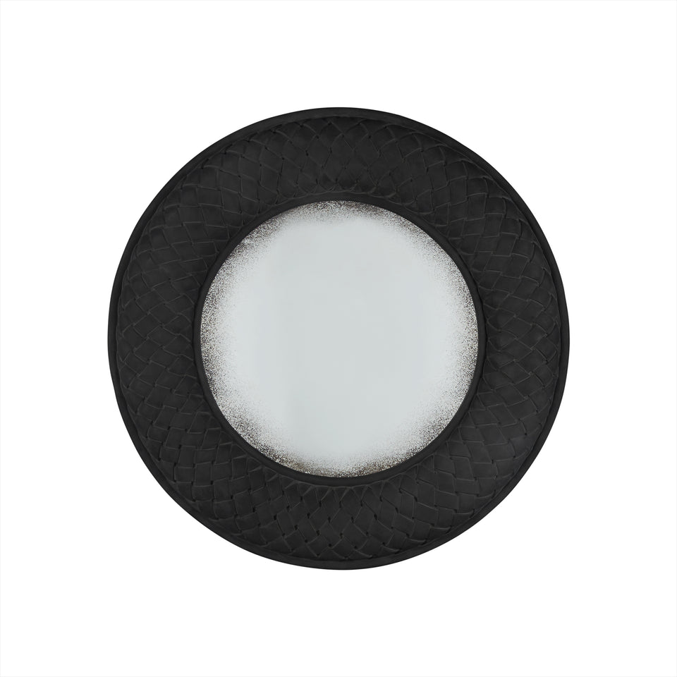 Marco Espejo Tejido Round Frame - Casa-Armida-Store