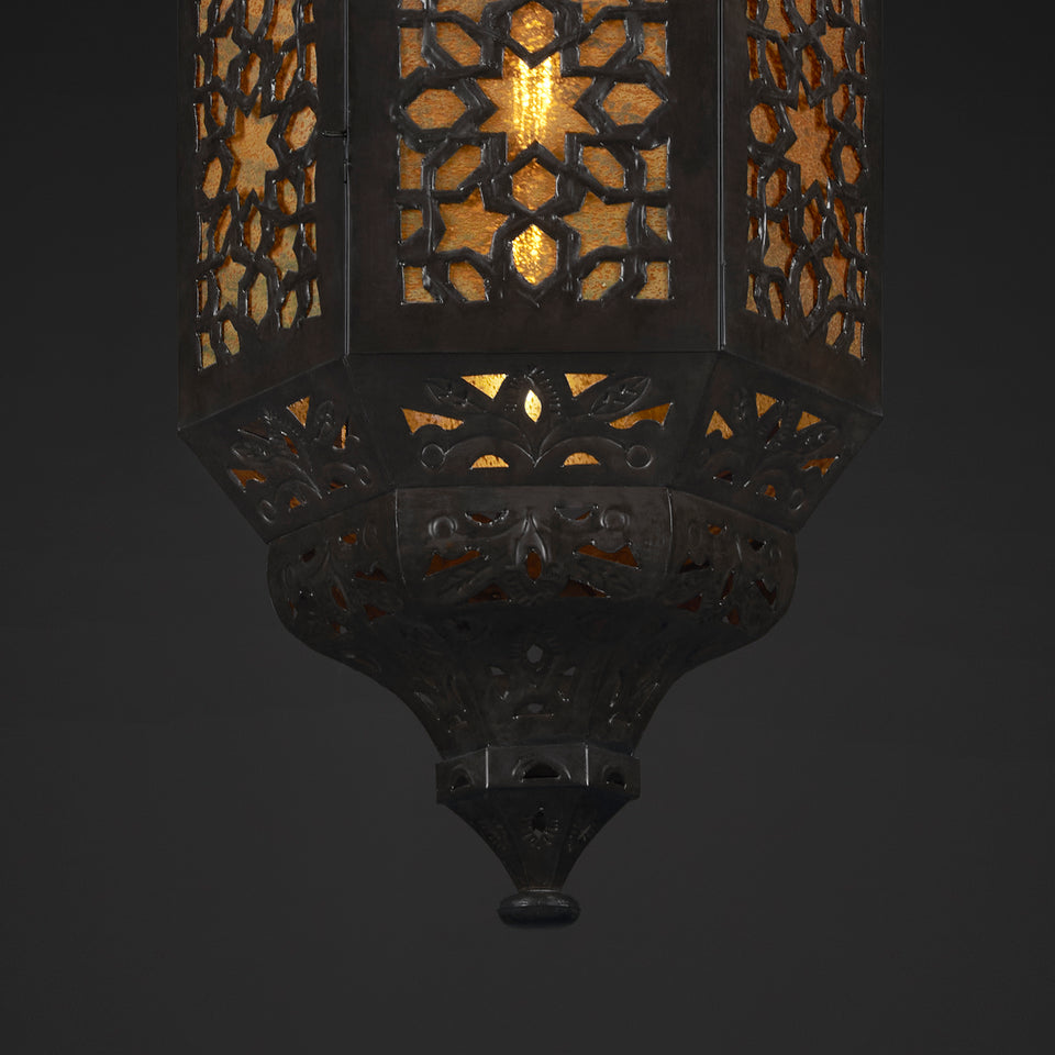 Lámpara Colgante Roble Calado tamaño Grande - Casa-Armida-Store