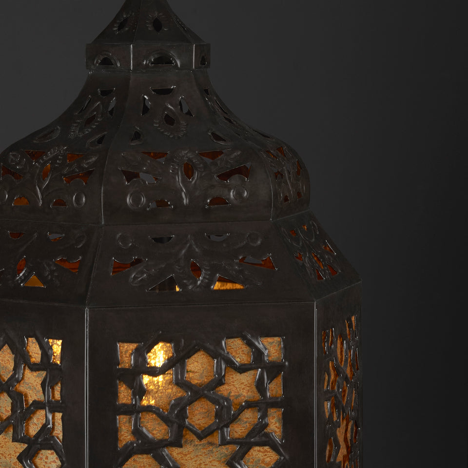 Lámpara Colgante Roble Calado tamaño Grande - Casa-Armida-Store