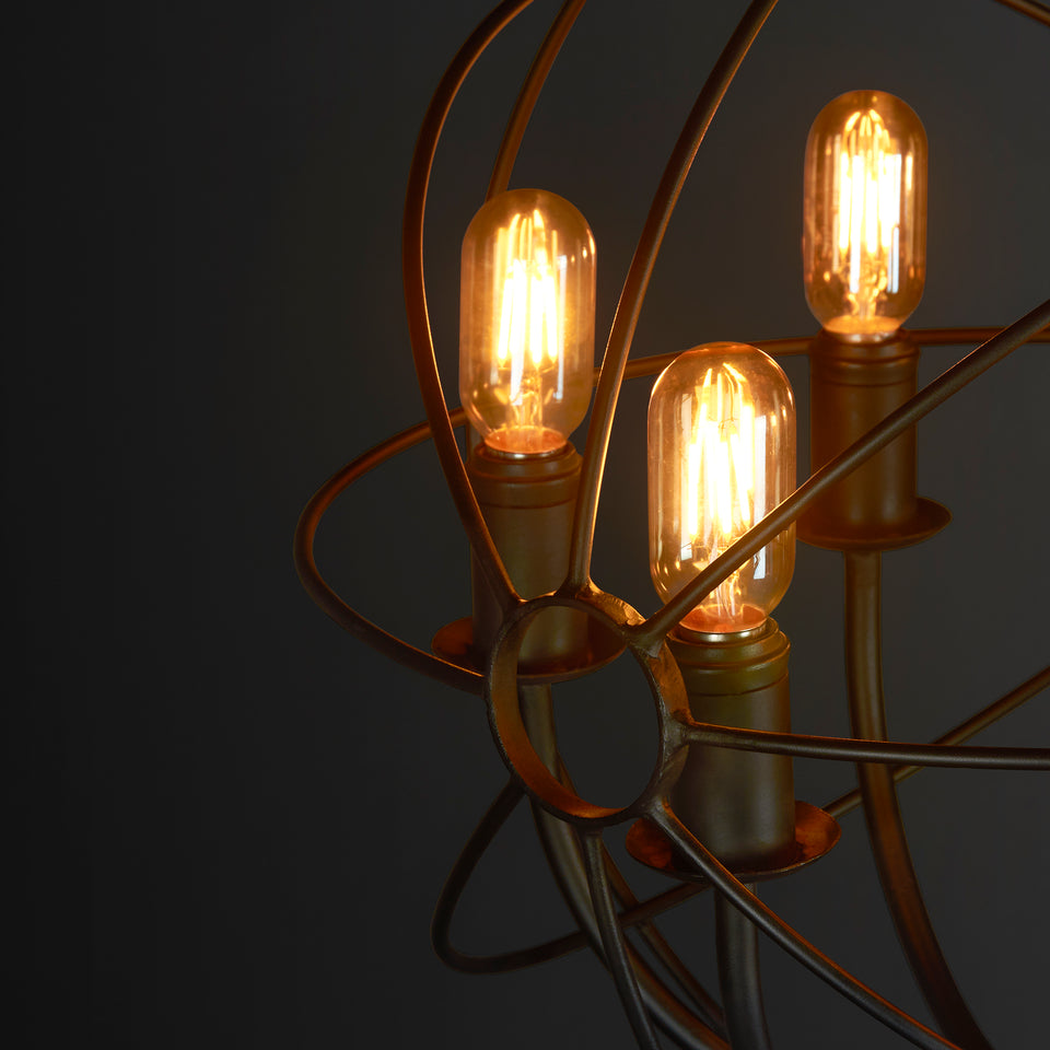 Lámpara de Piso Órbita de 6 Luces - Casa-Armida-Store