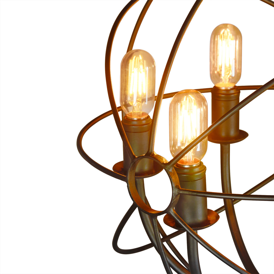 Lámpara de Piso Órbita de 6 Luces - Casa-Armida-Store
