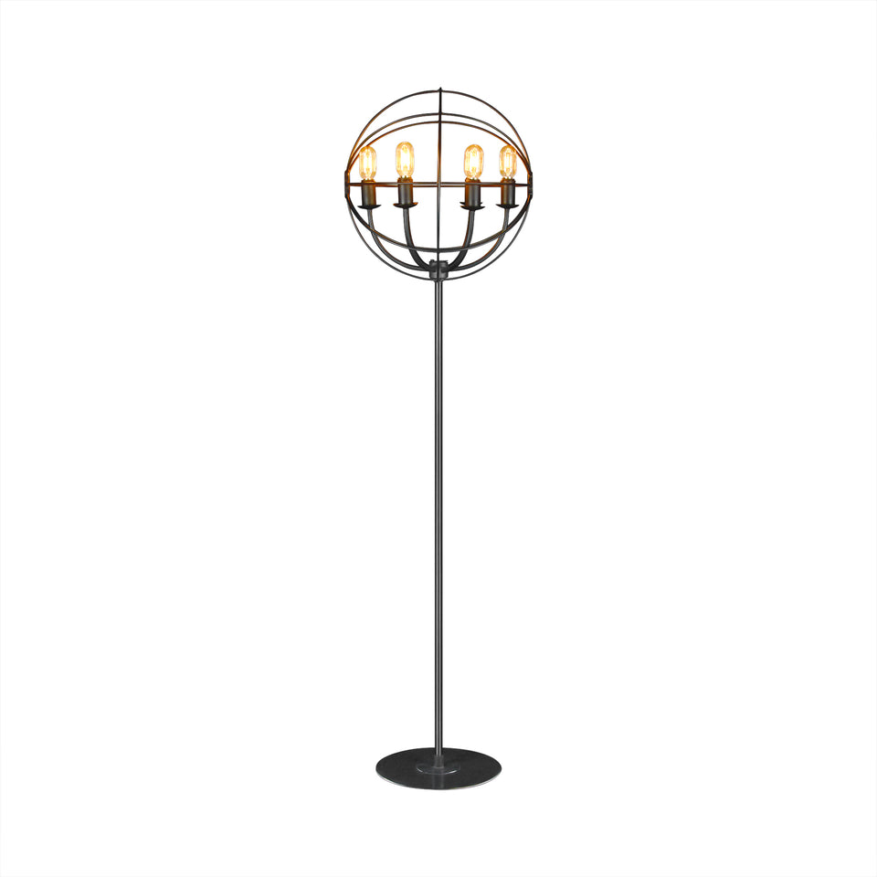 Lámpara de Piso Órbita de 6 Luces - Casa-Armida-Store