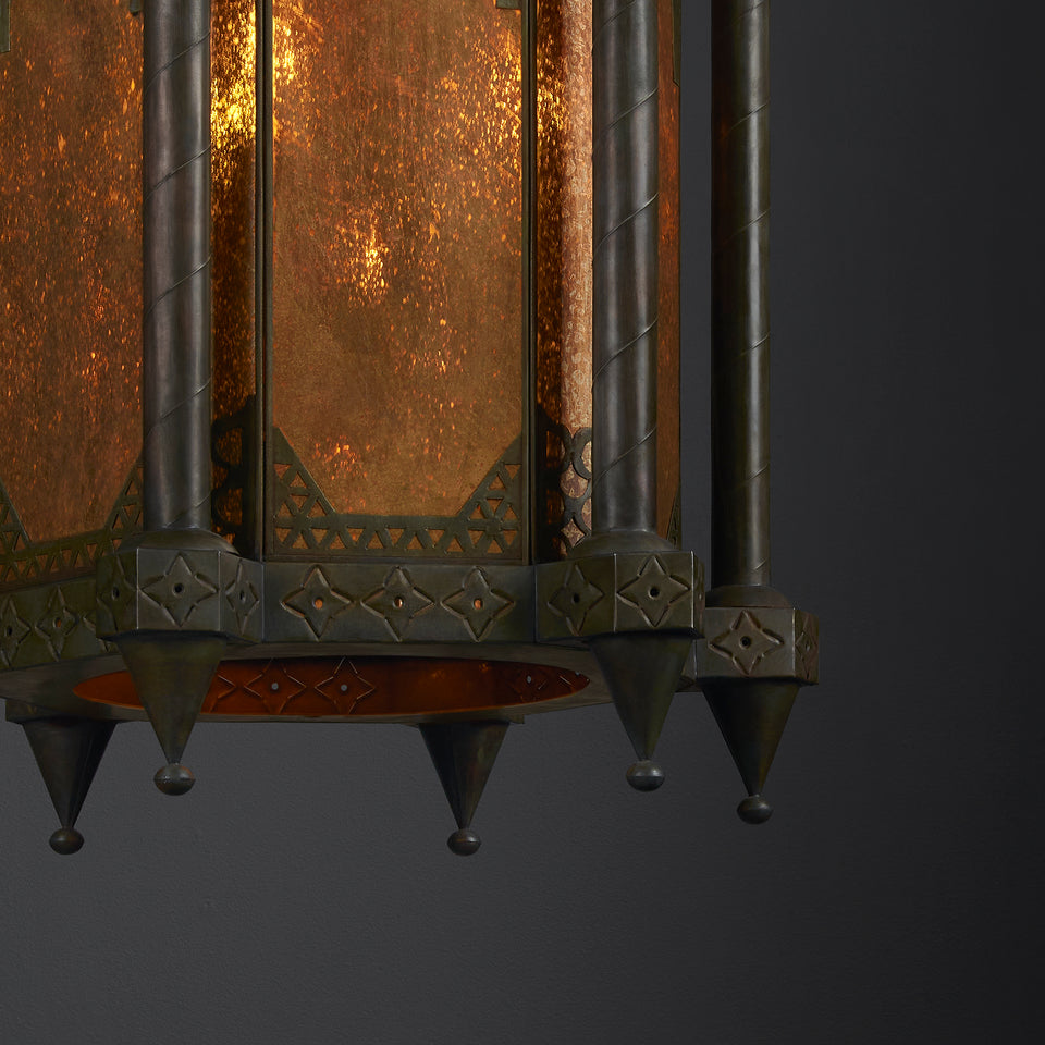 Lámpara Colgante Soles Grande de 3 Luces