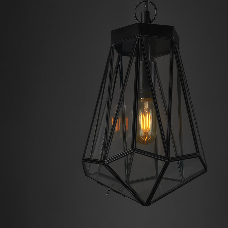 Lámpara Colgante Carbón Chico