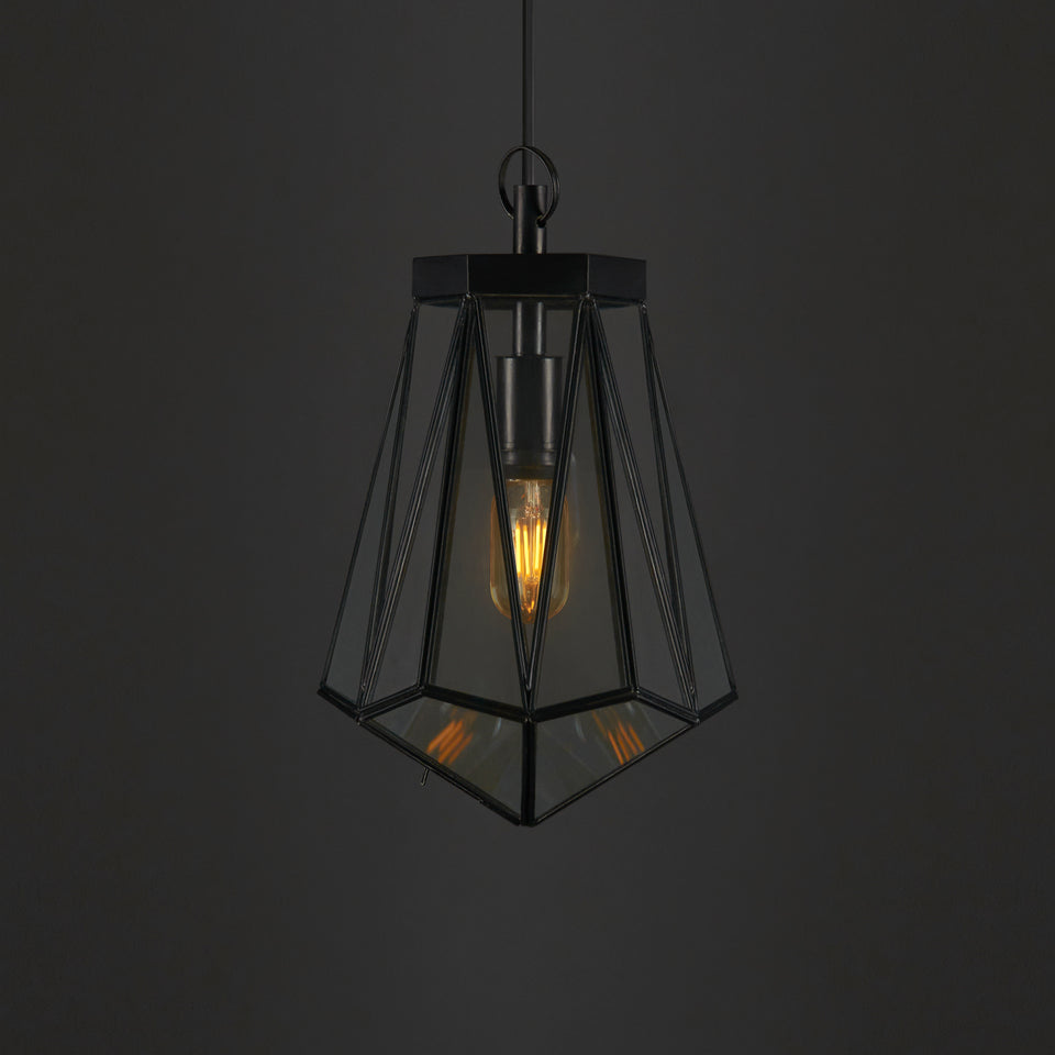 Lámpara Colgante Carbón Chico