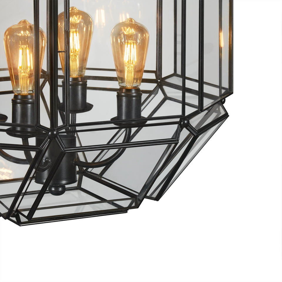 Lámpara Colgante Elisheva Mediana con Corona 4 L - Casa-Armida-Store