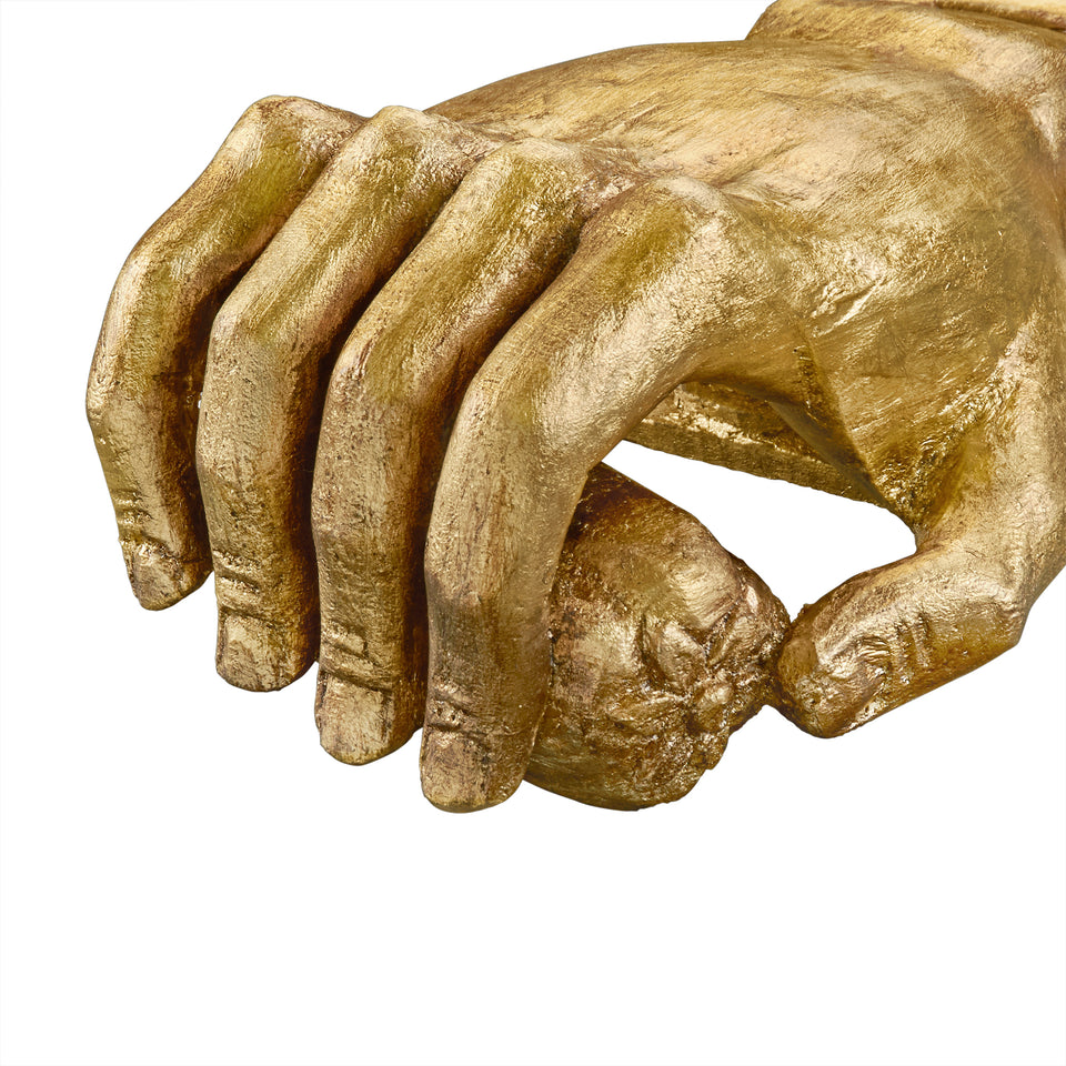 Mano llamador decorativa