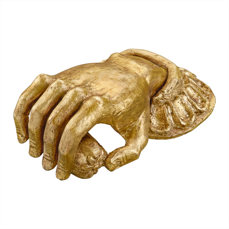 Mano llamador decorativa