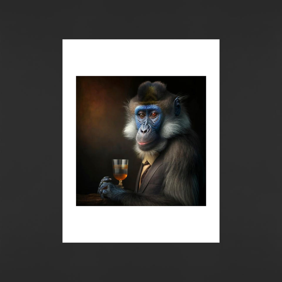 Bastian Mandrill Monkey