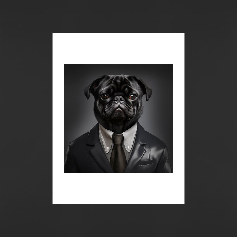 Pug in Suit - Casa-Armida-Store