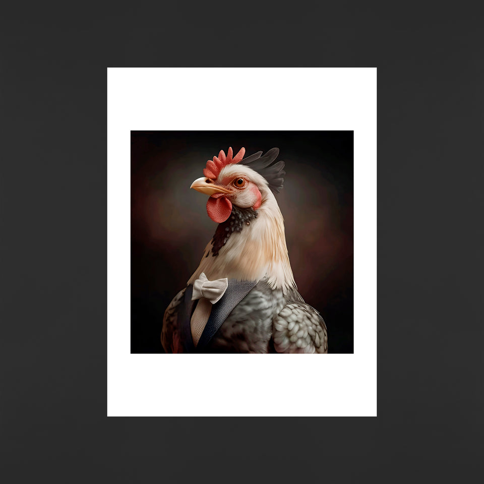 Pumuki White Rooster