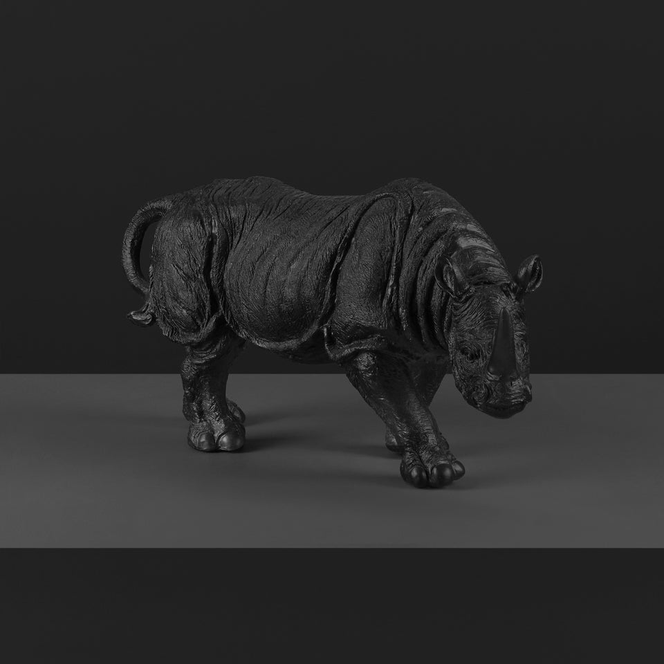 Rinoceronte Bulto Negro