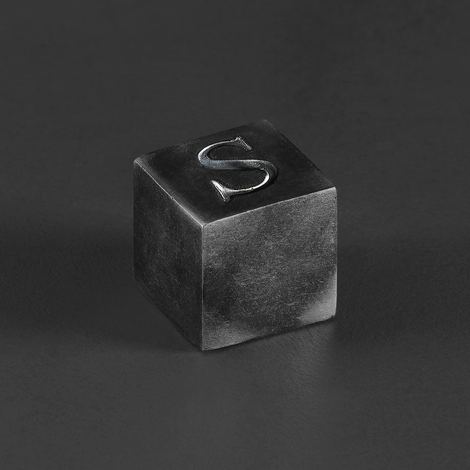 Cubo de Aluminio con Letra