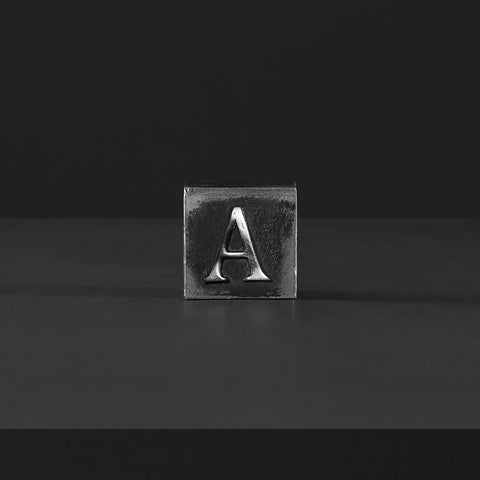 Cubo de Aluminio con Letra